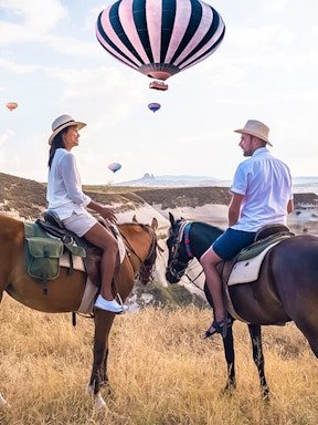 horseback riding in the valleys of cappadocia-1