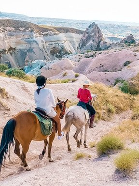 horseback riding in the valleys of cappadocia-2